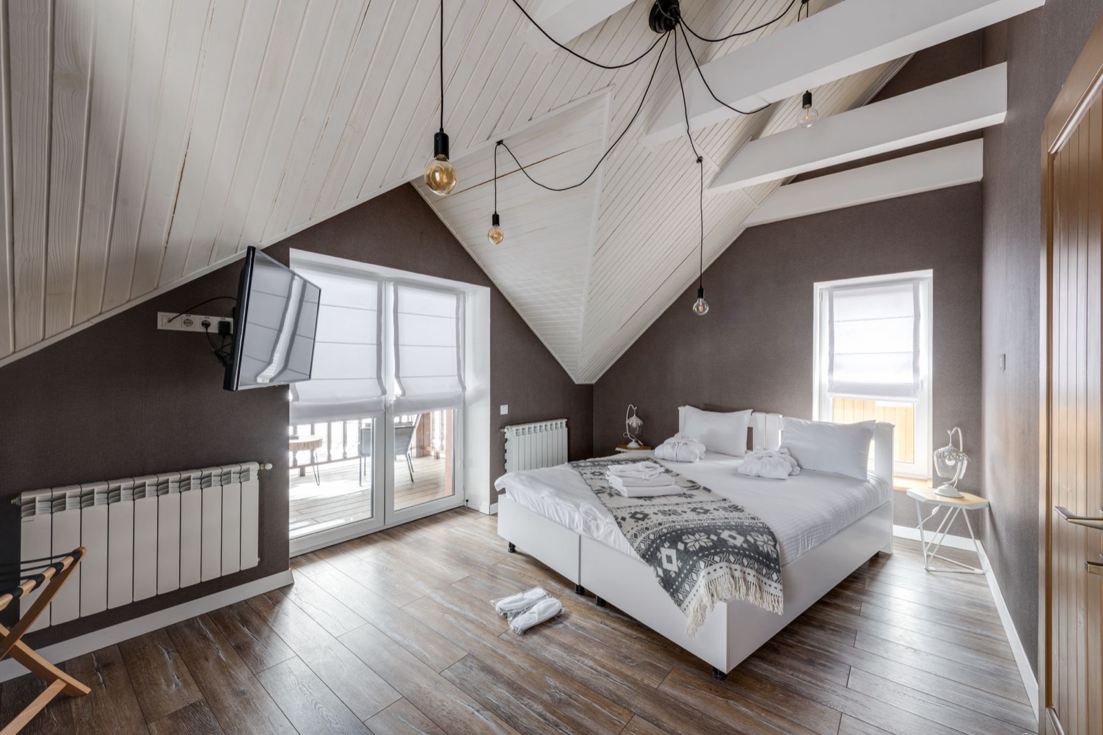 Chambre préparée par Arkeyo dans une location saisonnière à Tours