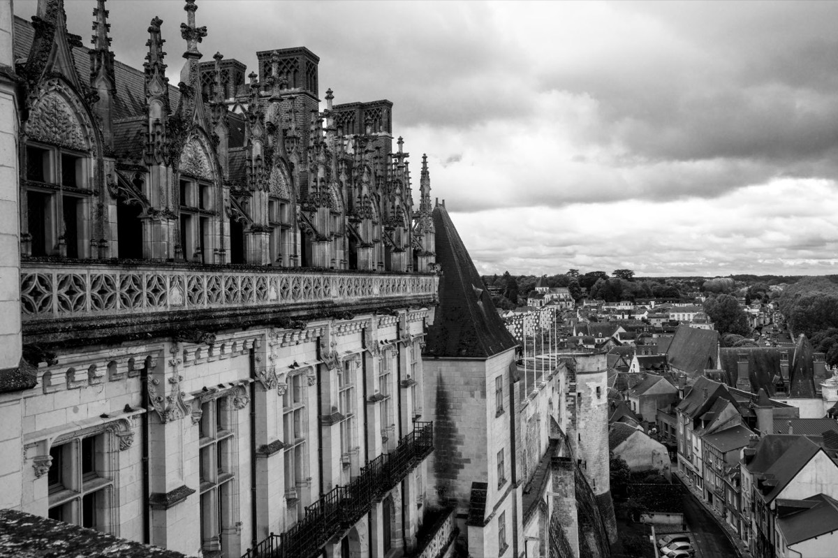 Le château d'Amboise, en Indre-et-Loire